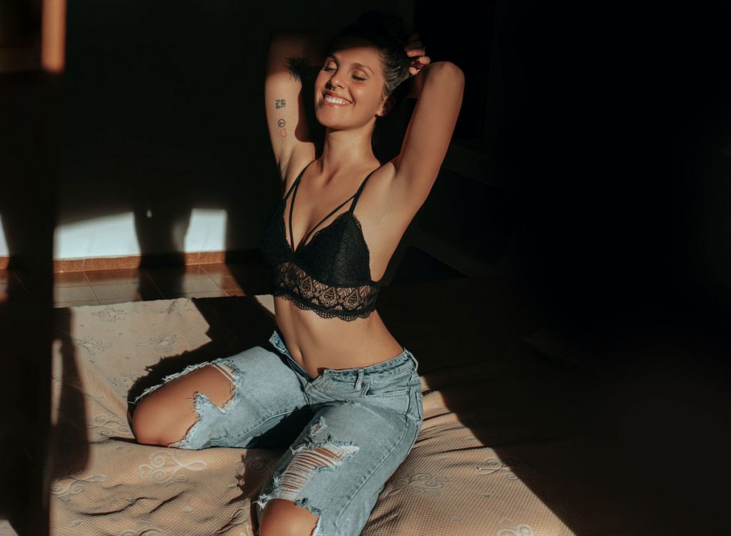 single Brazilian woman